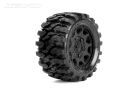 JETKO EX Tyre ST Defender Black Wheel 2.8" Hex 12-14-17mm (2) / JK2706CB