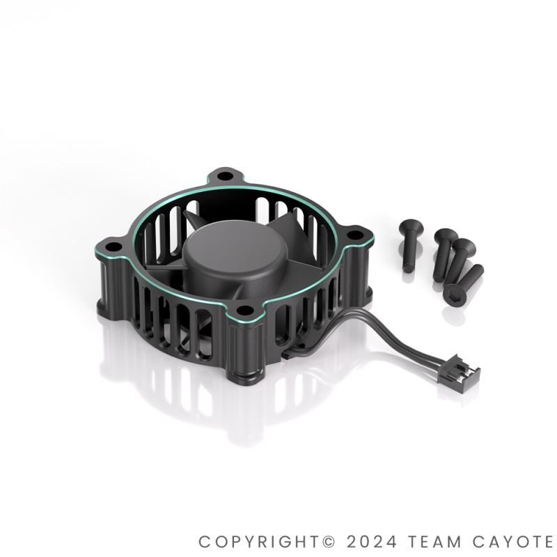 Crest 8/8 Evo Aluminum 30x30x10mm Cooling Fan w/Micro Plug / CYEAF0802