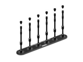 CARBON TIRE STAND 6x + HARD CASE - 1/12 PAN CAR &...