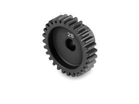HUDY ALU ULTRA-LIGHT PINION GEAR - HARD COATED - 28T / 48...