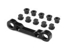 XRAY XB8 ALU REAR EXTRA LOWER SUSP. HOLDER FOR SEMI-SPLIT BULKHEA / XRA353337