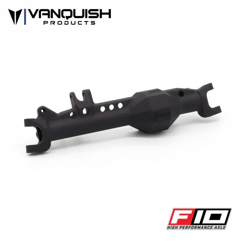 Vanquish F10 Aluminum Front Axle Housing (Black) / VPS08655