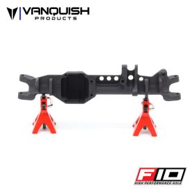 Vanquish F10 Aluminum Front Axle Housing (Black) / VPS08655