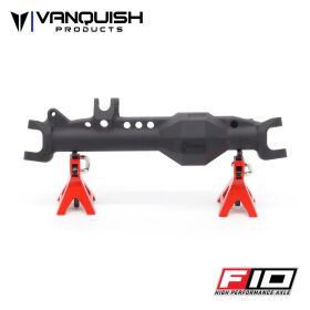 Vanquish F10 Aluminum Front Axle Housing (Black) / VPS08655