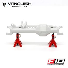 Vanquish F10 Aluminum Front Axle Housing (Clear) / VPS08656