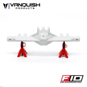 Vanquish F10 Aluminum Rear Axle Housing (Clear) / VPS08658