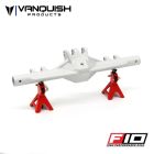 Vanquish F10 Aluminum Rear Axle Housing (Clear) / VPS08658