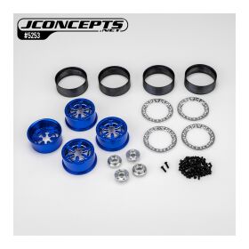 JConcepts Bulls Eye - 2.0" Crawler Wheel Set (Fits...