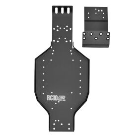 Team Associated RC10 4WD Team Car Chassis, Black / AE6548