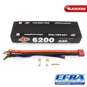 Intellect MC4 LiHV Stick-Akku 6200mAh 7.6V 2S Graphene...
