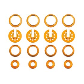 Team Associated DC10 Shock Collars, Spring Cups, Bottom...