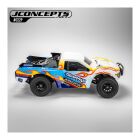 JConcepts Hi-Flow SCT body, pre-trimmed (Fits Slash, Slash 4x4, Pro 2 SC10, Pro4 SC10, SC6.4, SC7, Tekno SCT410SL) / JCO0222P