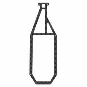 Team Associated RC10 91 Stealth Car Top Plate, Carbon...