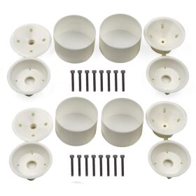 Team Associated RC10GT Front And Rear 3-Piece Wheels,...