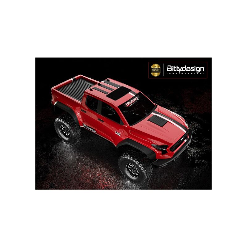 Bittydesign T-400 1/18 clear body for TRAXXAS TRX-4M, Pre-cut / BDTRX-18T400