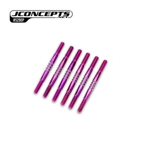 JConcepts - RC10B7 Fin Titanium turnbuckle set, 6pc -...