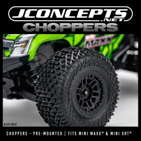 JConcepts Choppers - yellow compound, pre-mounted on...