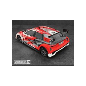 Bittydesign A3-F 1/10 FWD Body Clear 190mm (ULT -...