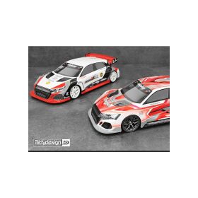 Bittydesign A3-F 1/10 FWD Body Clear 190mm (ULT - Ultra Light Weight - 0.5mm) / BDFWD-A3FULT