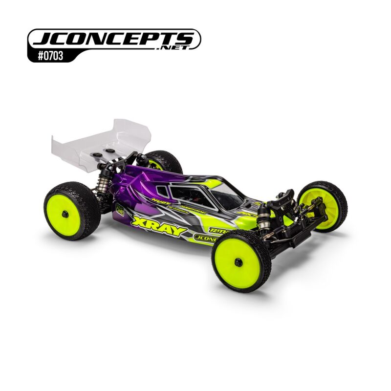 JConcepts P2X - XRAY XB2 2025 Worlds body w/ wing - lightweight / JCO0703L