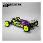 JConcepts P2X - XRAY XB2 2025 Worlds body w/ wing - lightweight / JCO0703L