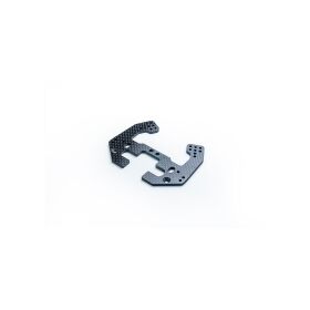 Koswork RC10 4WD 3mm vorne Carbon Dämpferbrücke...