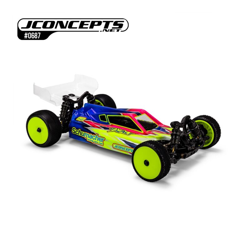 JConcepts P2 - Schumacher CAT PB body w/ carpet | turf | dirt wing / JCO0687