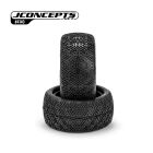 JConcepts Double Bar - silver compound (Fits - 2.2" 2wd buggy rear wheel) / JCO4140-06