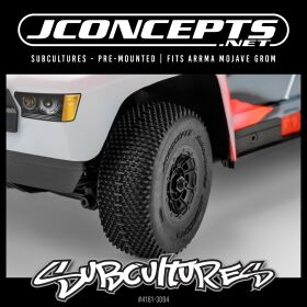 JConcepts Subcultures - yellow compound, pre-mounted on...