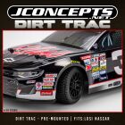 JConcepts Dirt Trac - G3, soft clay, pre-mounted on #3480, 2pc (Fits - Losi NASCAR) / JCO4194-3053916