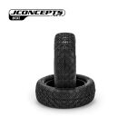 JConcepts Double Bar - silver compound (Fits - 2.2" 2wd buggy front wheel) / JCO4141-06