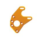 Team Associated DC10 Motor Mount, Gold / AE72301