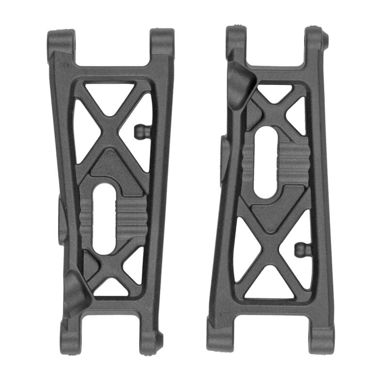 Team Associated RC10B7.1 FT Front Suspension Arms, Carbon / AE92575