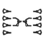 Team Associated RC10B7.1 Caster And Steering Block Set / AE92576