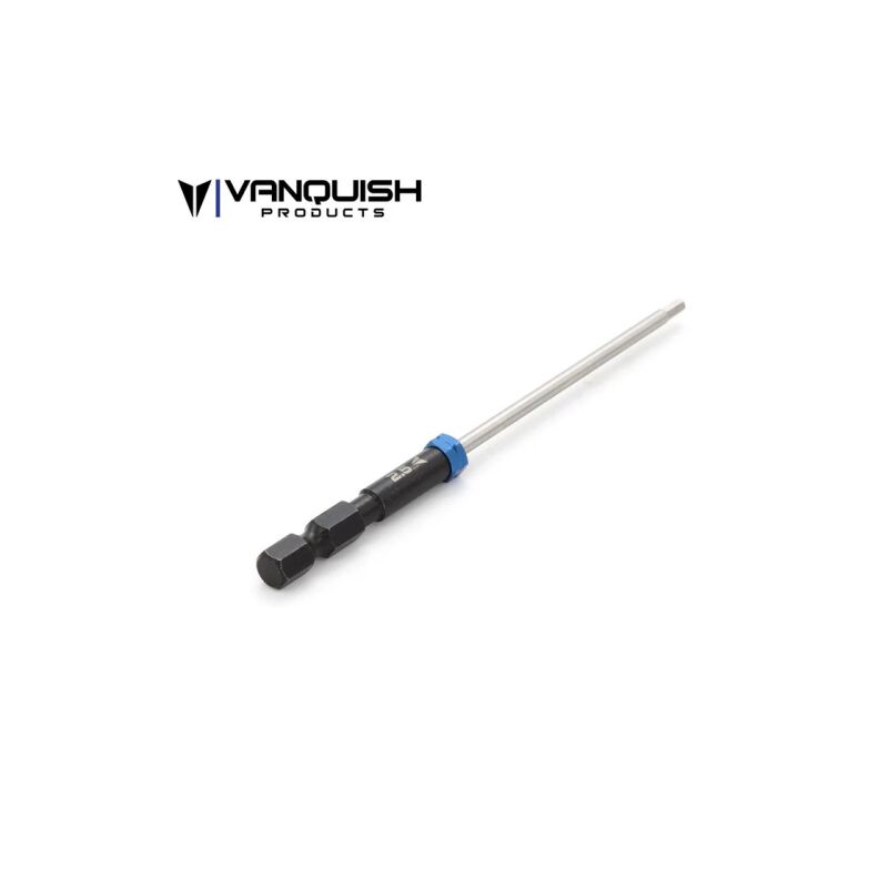 Vanquish 2.5mm - 1/4" Drive Hex Driver Tip / VPS08425