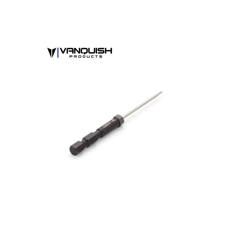 Vanquish 0.050in - 1/4" Drive Hex Driver Tip / VPS08427