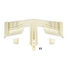 Team Associated RC10F6 Classic Front Wing, White / AE8686