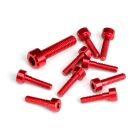 Hiro Seiko NB4+ Light Weight Screw Set [Red] / HS-38068