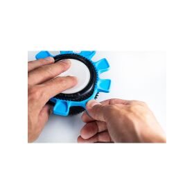 Koswork UFO Black High Strength Silicone Tire Glue Bands (4pcs) / KOS14605BK