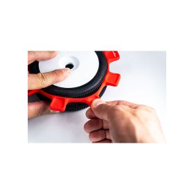 Koswork UFO Black High Strength Silicone Tire Glue Bands (4pcs) / KOS14605BK