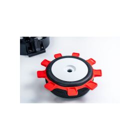 Koswork UFO Red High Strength Silicone Tire Glue Bands (4pcs) / KOS14605R