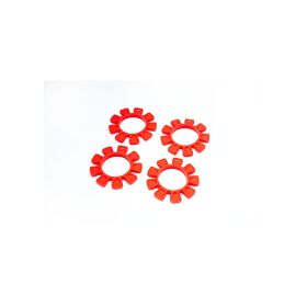 Koswork UFO Red High Strength Silicone Tire Glue Bands (4pcs) / KOS14605R