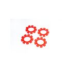 Koswork UFO Red High Strength Silicone Tire Glue Bands (4pcs) / KOS14605R