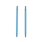 Team Associated RC10 4WD Team Car Aluminum Chassis Stiffener Tubes, Blue / AE6551