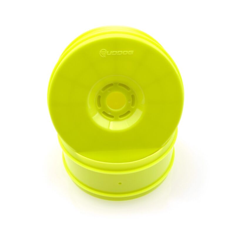 RUDDOG 1/8 Buggy Wheels (Yellow | 83mm | 4pcs) / RP-0790