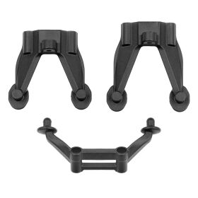 Team Associated RC10T7 Body Mounts, Front and Rear / AE71206