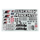 Team Associated RC10T7 Decal Sheet / AE71225