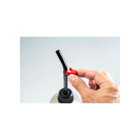 Koswork Blue Silicone Fuel Bottle Clip Cap w/Strap /...