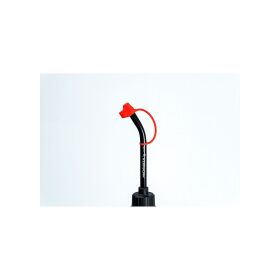 Koswork Red Silicone Fuel Bottle Clip Cap w/Strap /...