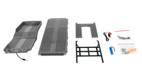 AMEWI / Tieflader-Sattelauflieger Dreiachser für...